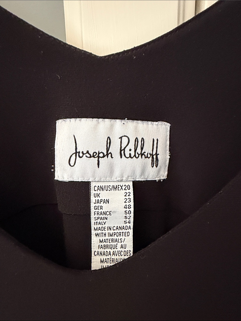 Joseph Ribkoff Sleeveless - Picture 2 of 3
